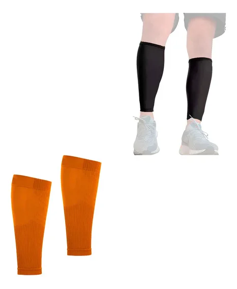 Canelito Compressão M&B ALL Laranja Térmico Sem Pé Corrida Fut…