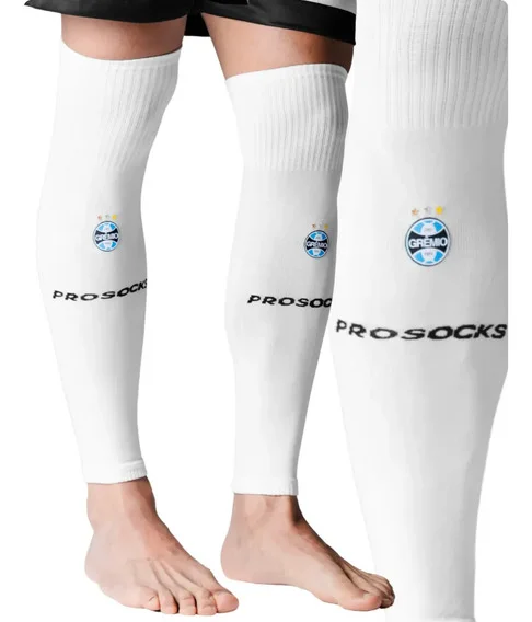 Meiao Cortado Grêmio Prosocks® Armor Canelito Compressao Branc…